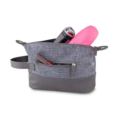 Necessaire Com 2 Botoes Laterais Extensor
