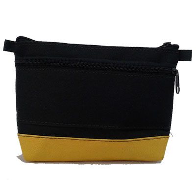 Necessaire Com Bolso Frontal em Ziper