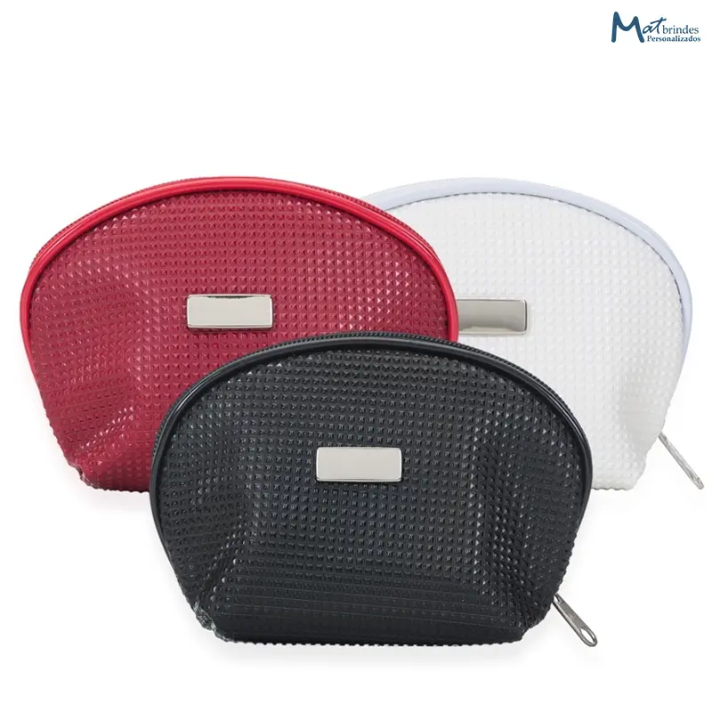 Necessaire de Couro Sintético Personalizada