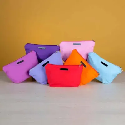 Necessaire de Lona Com Plaquinha Inc000568
