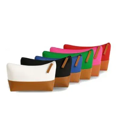 Necessaire de Luxo Courino Com Poliester 20x10x4 cm