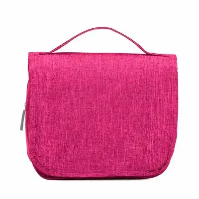 Necessaire de Nylon Abertura Frontal Por Velcro