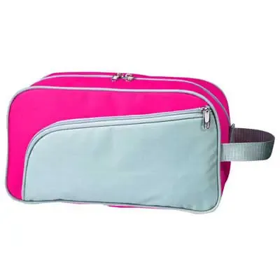 Necessaire de Nylon rosa