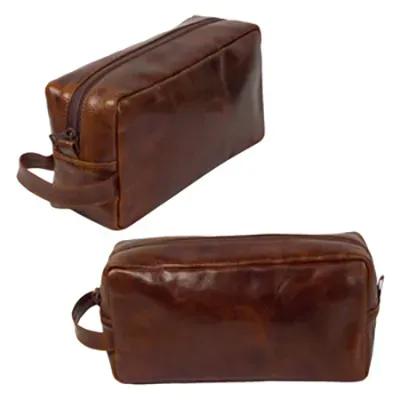 Necessaire em Courino Com Alca de Mao