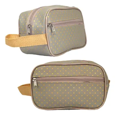 Necessaire em Courino e Alca de Mao em Nylon