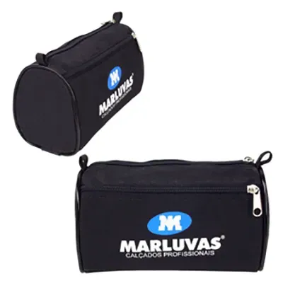 Necessaire em Nylon 600 Com 2 Bolsos em Ziper