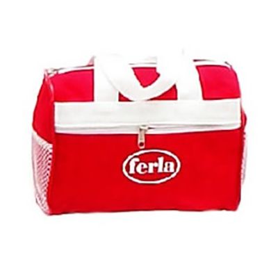 Necessaire em Nylon Amassado Bolso Frontal