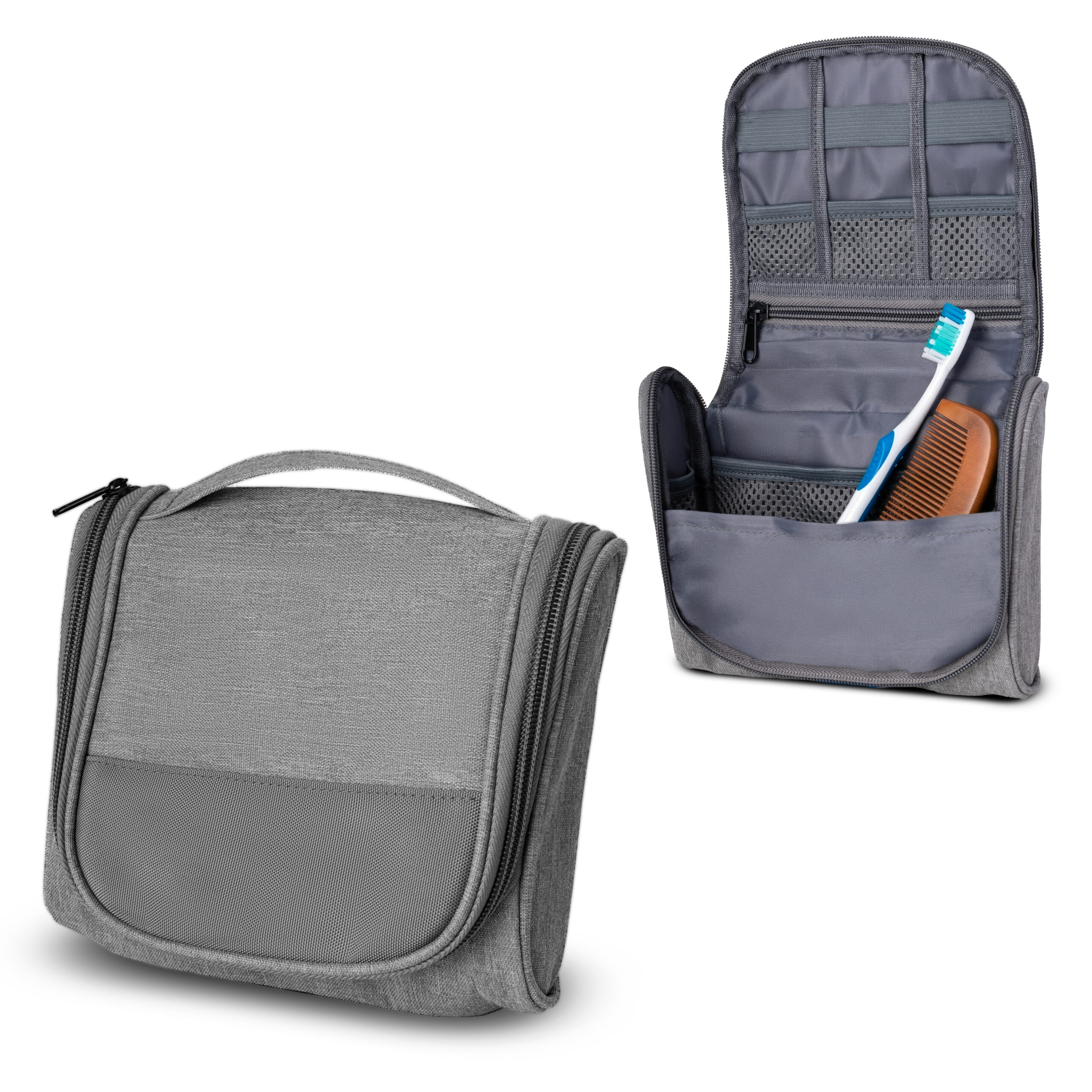 Necessaire em poliÃĐster 300D (18x16x6cm)