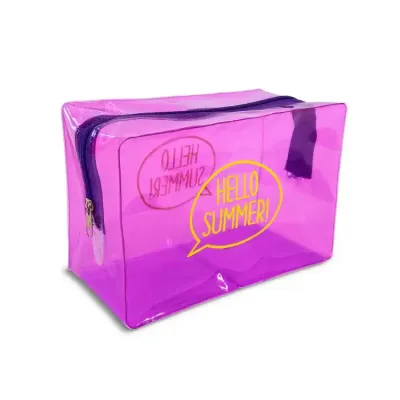 Necessaire em Pvc Cristal Color
