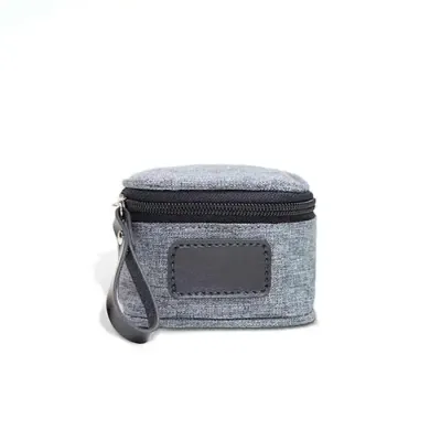 Necessaire Estojo em Nylon Detalhes Sintetico