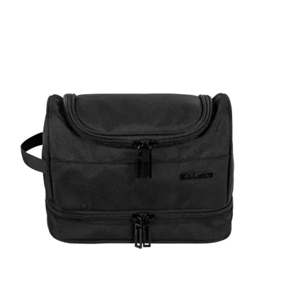 Necessaire Grande 2 Compartimentos Sestini Nexus - Preto