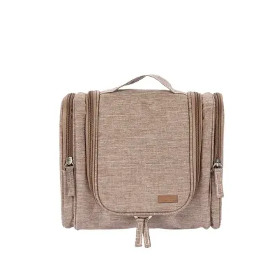Necessaire Grande Masculina Com Divisao Amarelo Nude