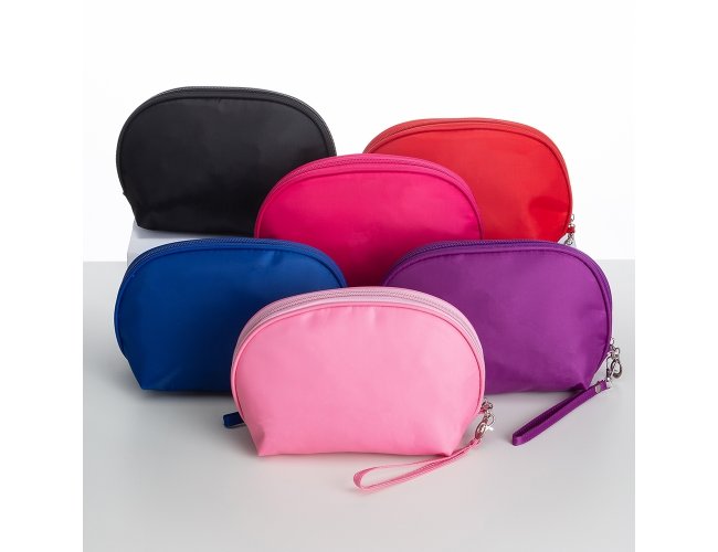 Necessaire Nylon Impermeável Rosa
