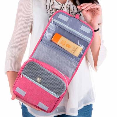 Necessaire organizadora em tecido nylon oxford