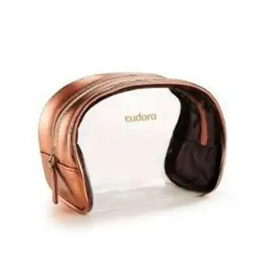 Necessaire Paris em Nylon 70 e Pvc Cristal