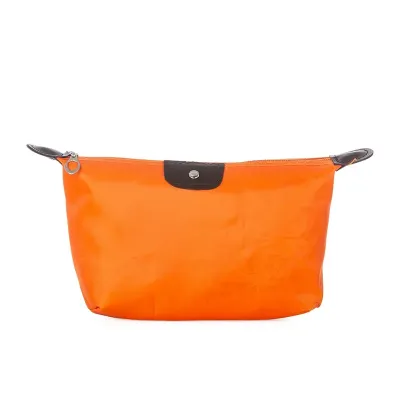 Necessaire Personalizada Impermeavel Com Detalhe em Couro