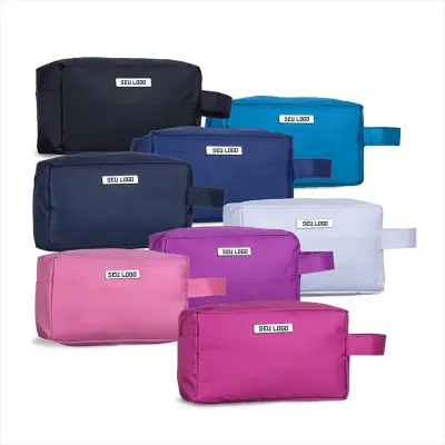 Necessaire Pvc Impermeavel c Plaquinha
