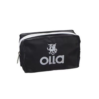 Necessaire Pvc Preto 15x09x04cm