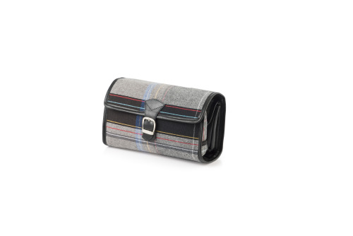 NECESSAIRE EM LONA ECOLÓGICA COM COURO — foto 2