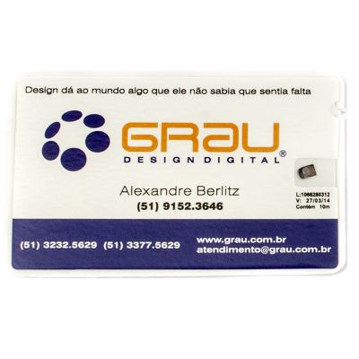 o Fiocard e um Cartao Promocional Com Fio Dental Que Pode Funcionar Como um Cartao de Visitas Difere