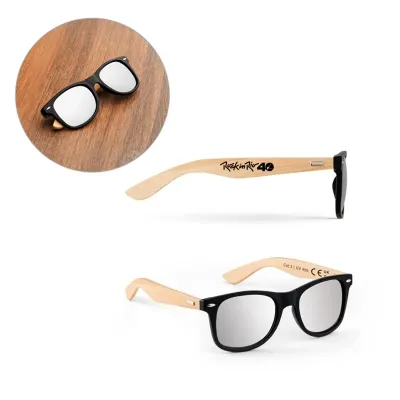 Oculos de Sol em pp e Bambu