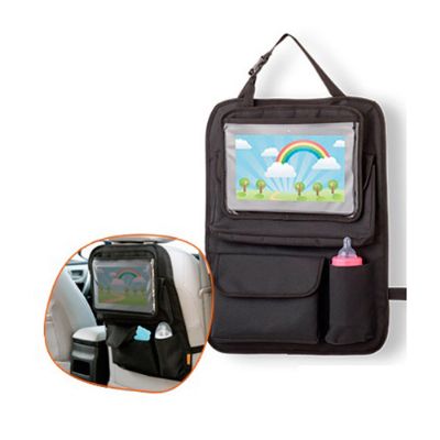 Organizador de Carro Personalizado Praticidade na Hora de Passear Com Suporte Para Tablet Possibil