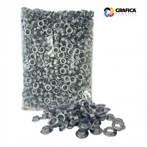 Pacote Ilhós Macho (1.000 unids.) Tamanho 10.5mm Ferro Galvanizado Material Resistente