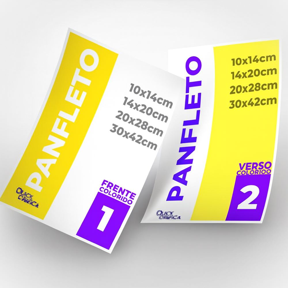 Panfletos e Folders Gráfica