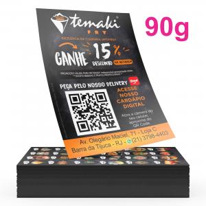 Panfletos / Flyers 10x14cm 90g 10x14cm Couchê 90g
