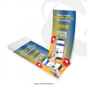 Panfletos Promocional Tam. 10x20
