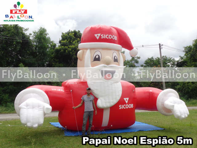 Papai Noel Inflavel Gigante — foto 4