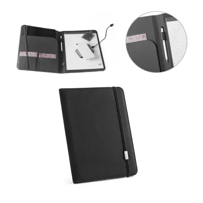 Pasta a4 em Poliester 100 Reciclado 300d Com Caderno