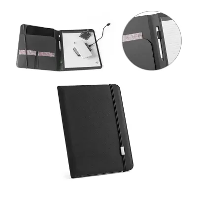 Pasta a4 em Poliester 100 Reciclado 300d Com Caderno