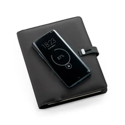 Pasta Com Carregador Wireless Embutido