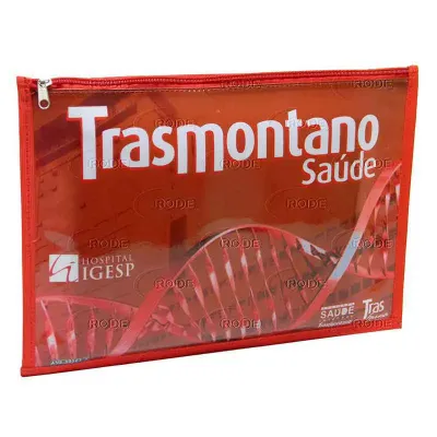 Pasta Malote Dimensao 400x280 Material Pvc030 Acabamento em Costura Gravacao em Silk Screen