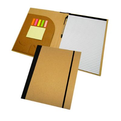 Pastas de Papel Personalizadas Pasta Convencao Personalizada Com Bloco de Anotacoes Bloco de 25 fo