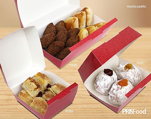 Embalagem multiuso para lanches, sanduíches, salgados e doces — foto 2