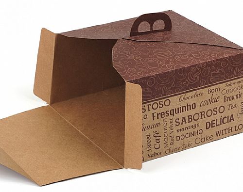 Embalagem para Bolo até 2kg Personalizada — foto 2