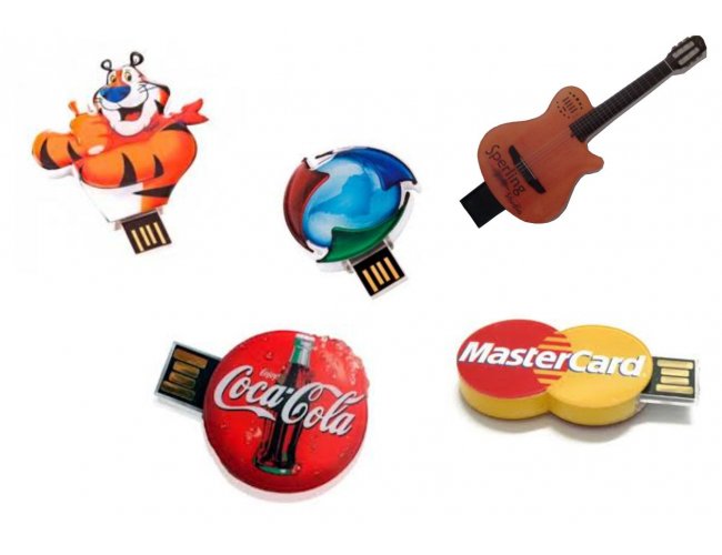 PDEST1B - Pen drive retrátil - Para brindes