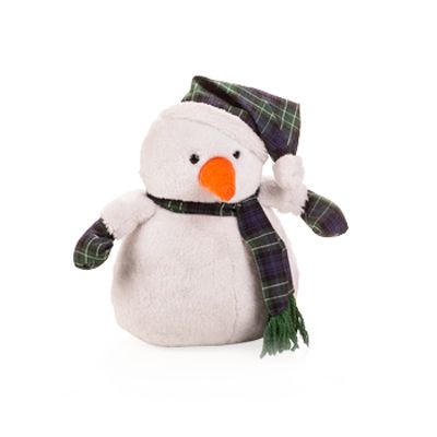 Pelúcia boneco de neve personalizada