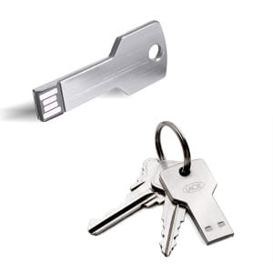 PEN 0184 - Pen drive personalizado formato de chave Código do produto: PD 0024