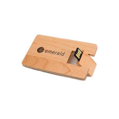 Pen Card 4gb em Madeira Personalizado