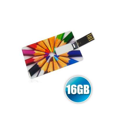 Pen Card Personalizado de 16gb Com Impressao Digital da Logomarca e Garantia de 05 Anos Esse e o br