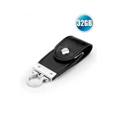 Pen Drive 32gb de Couro Personalizado