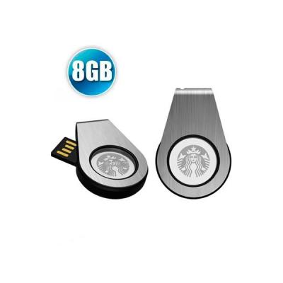 Pen Drive 8gb Personalizado Giratorio