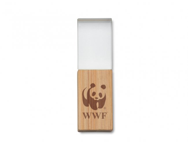 Pen Drive Bambu Cristal