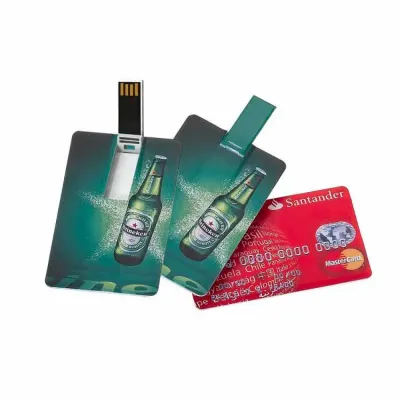 Pen Drive Cartao 4 gb Personalizado