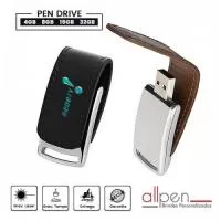 Pen Drive Couro Personalizado