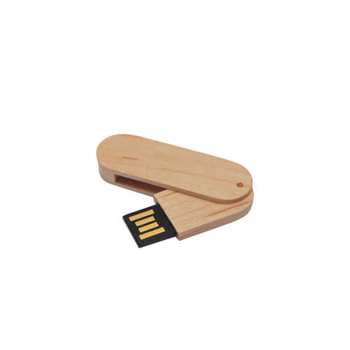Pen drive de madeira 4GB