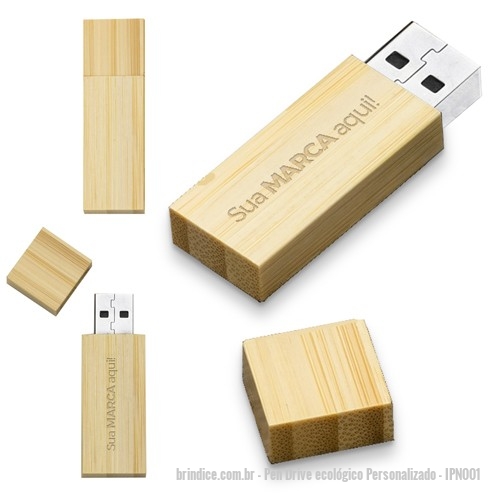 Pen Drive Ecologico Personalizado